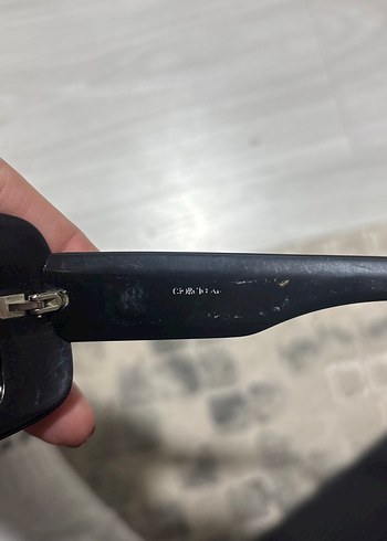 Giorgio armanı Parlak Siyah  Gözlük - Görsel 3