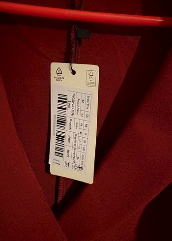 Bordo Mini Deri Ofis Elbisesi Kemerli - Görsel 6