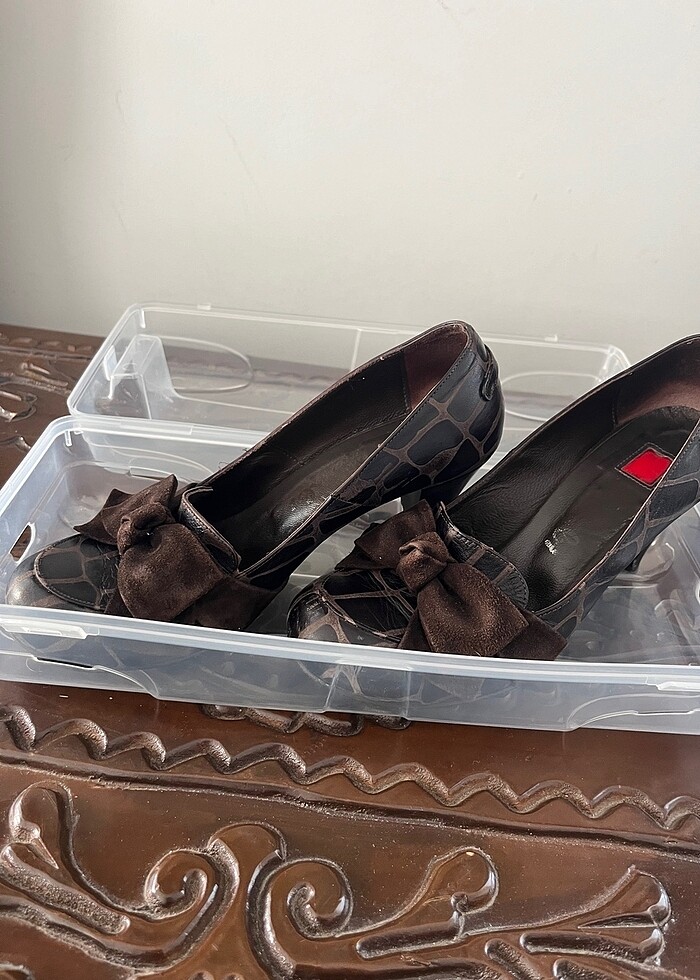 Deri bayan ayakkabı - Görsel 2