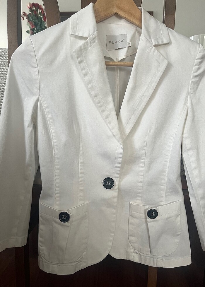 Plaka marka beyaz kanvas takım - Görsel 2