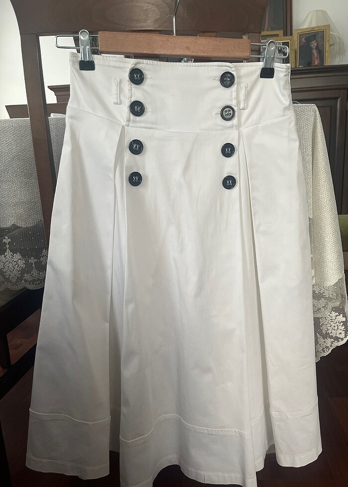 Plaka marka beyaz kanvas takım - Görsel 3