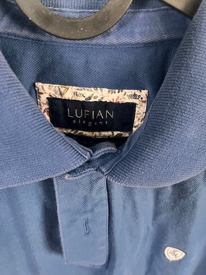 Erkek Mavi Kısa Kollu Polo Tişört - Görsel 2