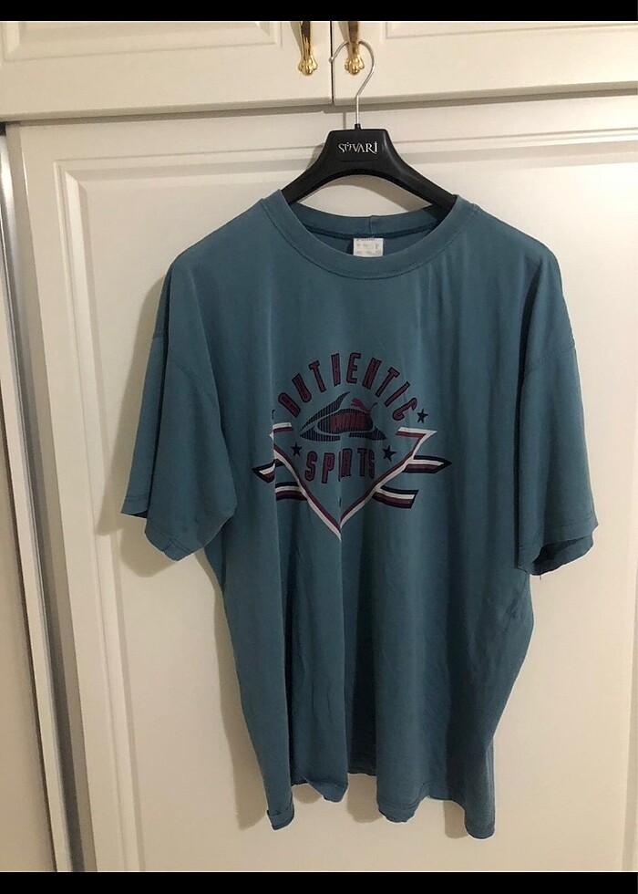 90s Vintage oversize puma tişört - Görsel 4