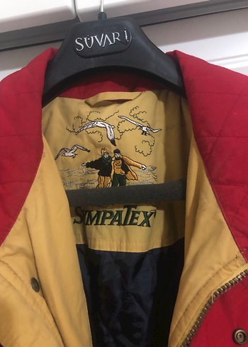 Vintage 90s Sympatex Ceket Mont - Görsel 2