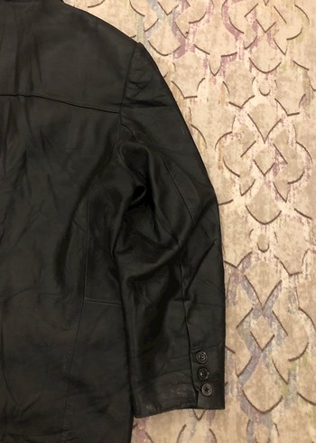 Vintage Deri Ceket - Görsel 8