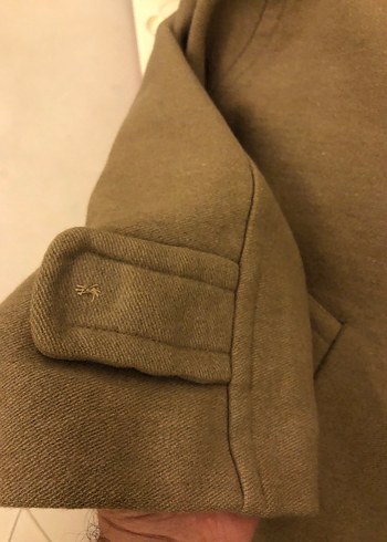 Vintage %100 yün Sümerbank kaşe palto - Görsel 6