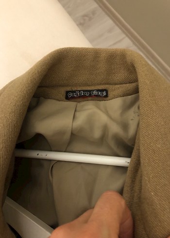 Vintage %100 yün Sümerbank kaşe palto - Görsel 9