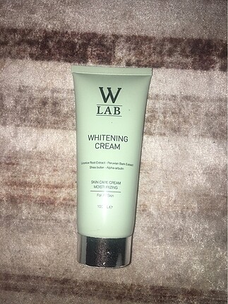 W lab whitening cream