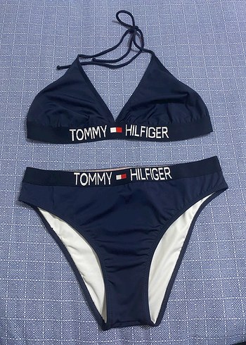 Tommy Hilfiger Mavi Bikini Takımı - Görsel 6