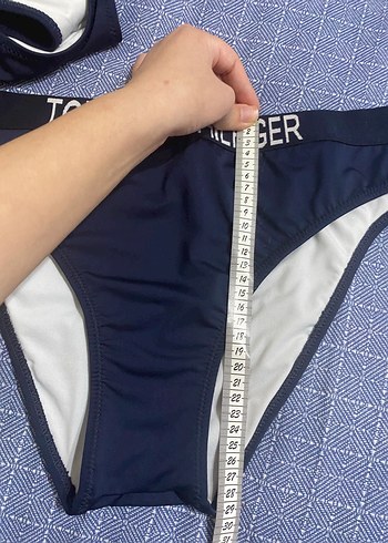 Tommy Hilfiger Mavi Bikini Takımı - Görsel 11