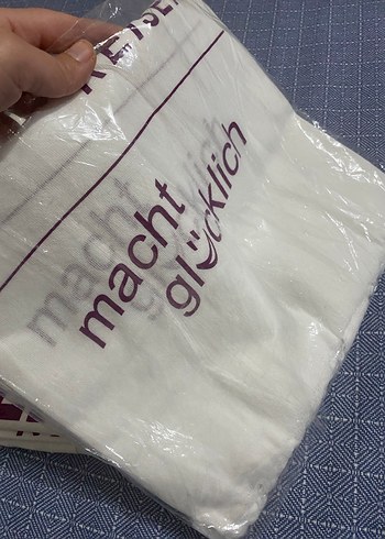 Beyaz peştemal havlu - Görsel 6