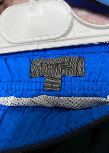 GEORGE Koyu Mavi Erkek Mini Yüzme Şortu - Görsel 3