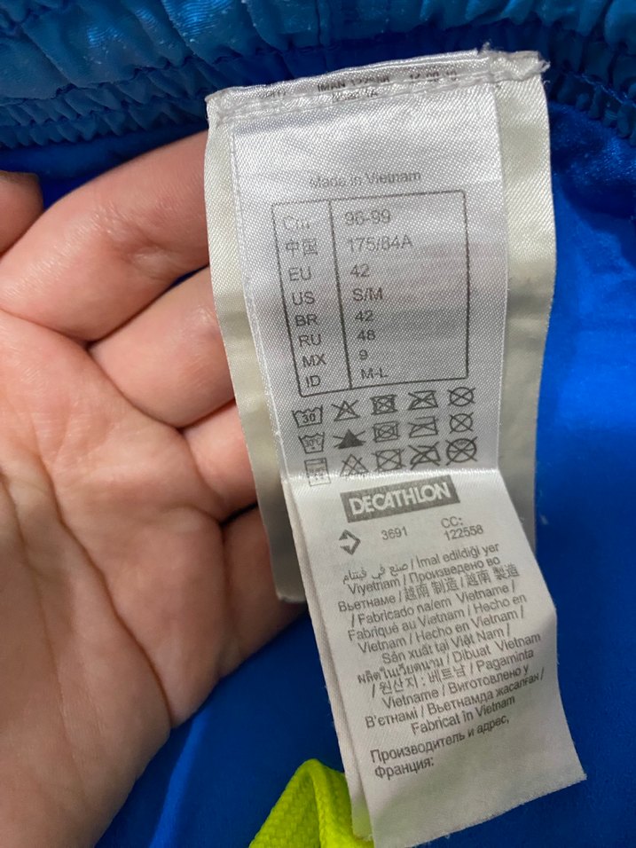 DECATHLON Erkek Mavi Mini Yüzme Şortu - Görsel 4