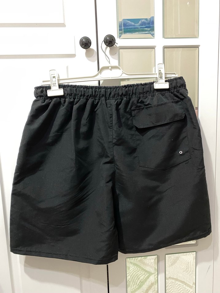 KINGSHILL POLO CLUB Siyah Baskılı Erkek Mini Şort - Görsel 3