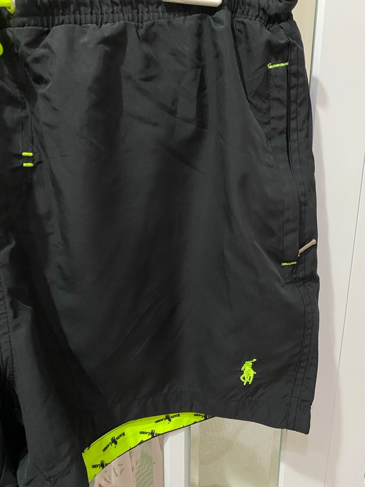 U.S. POLO Siyah Mini Erkek Spor Şort - Görsel 3