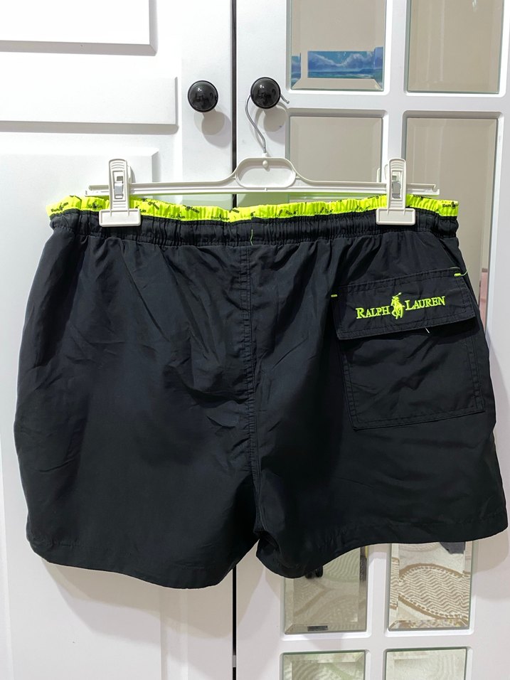 U.S. POLO Siyah Mini Erkek Spor Şort - Görsel 4