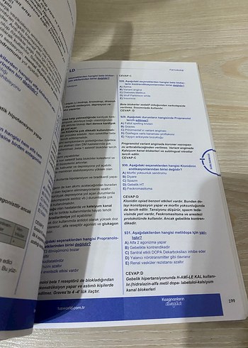 Farmakoloji Efsane Soru Bankası - TUSWORLD - Görsel 3