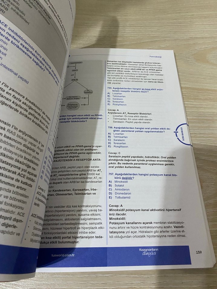 Farmakoloji Efsane Soru Bankası - TUSWORLD - Görsel 4