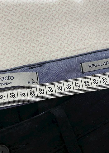 Siyah Erkek Denim Kemerli Normal Boy Pantolon - Görsel 8