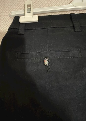 Siyah Erkek Denim Kemerli Normal Boy Pantolon - Görsel 4