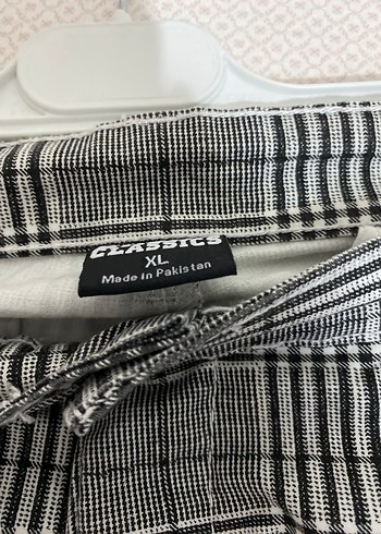 Ekose Desenli Gri Erkek Pantolon - Görsel 8