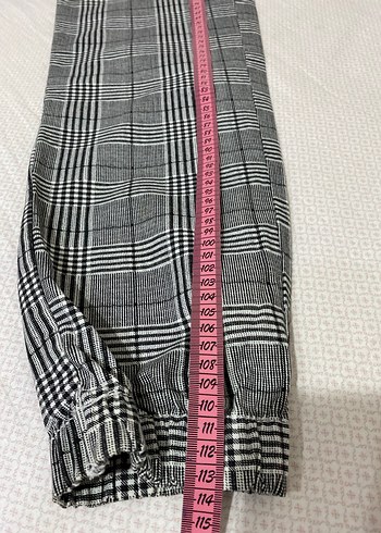 Ekose Desenli Gri Erkek Pantolon - Görsel 6