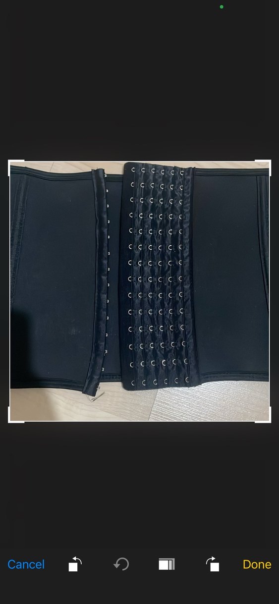 Siyah Bel Korsesi, Orta Boy, Sıkı Oturan - Görsel 2