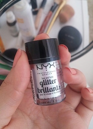 nyx glitter face and body