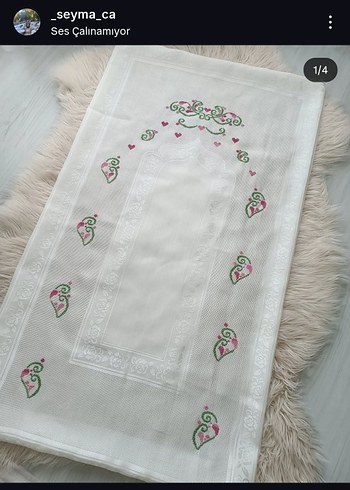 Nakışlı seccade - Görsel 3