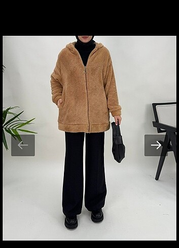 Peluş hırka standart