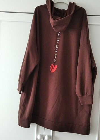 m Beden kahverengi Renk Sweatshirt 