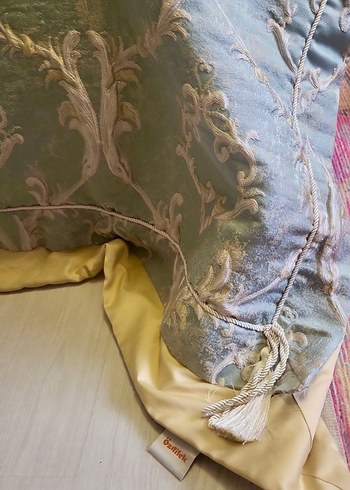 Özdilek Mimoza Gri Nakışlı yatak örtüsü Takımı - Görsel 7