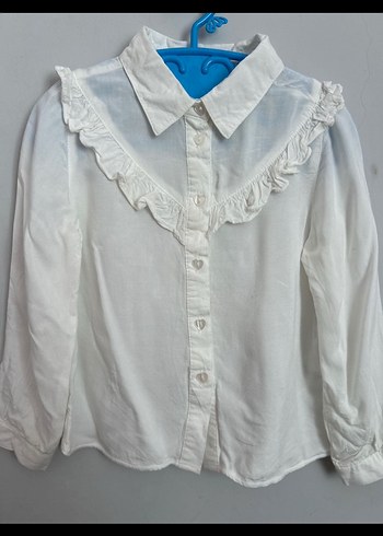 Kız Çocuk Uzun Kollu Gömlek - Görsel 3