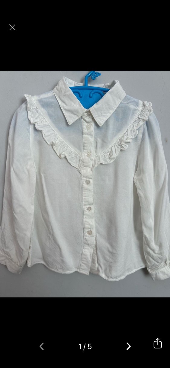 Kız Çocuk Uzun Kollu Gömlek - Görsel 3