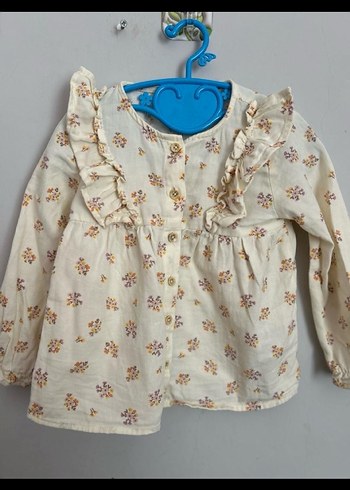 Nakışlı Bohem Uzun Kollu Kız çocuk Gömlek - Görsel 3