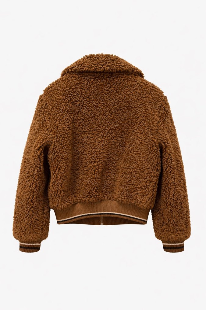 Berskha kadın peluş mont - Görsel 2