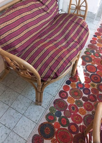 Beden bambu balkon takimi