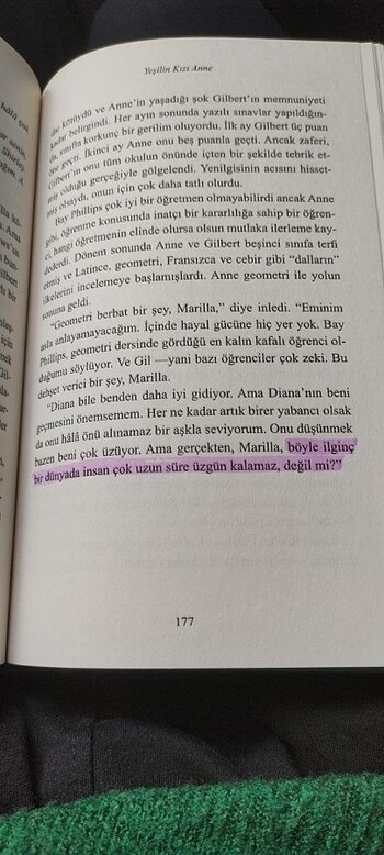 Yeşilin kızı anne