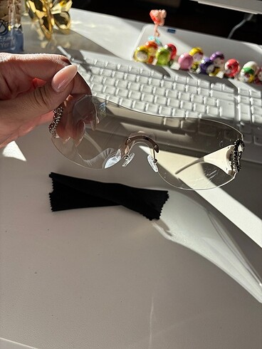 Kalp detay gözlük - Görsel 5