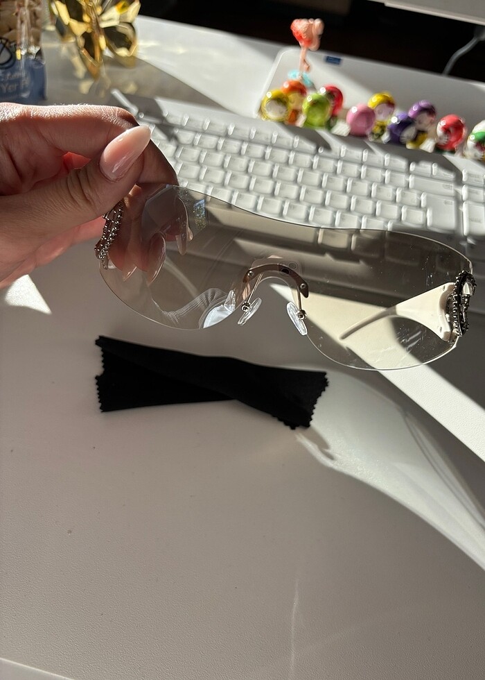 Kalp detay gözlük - Görsel 5