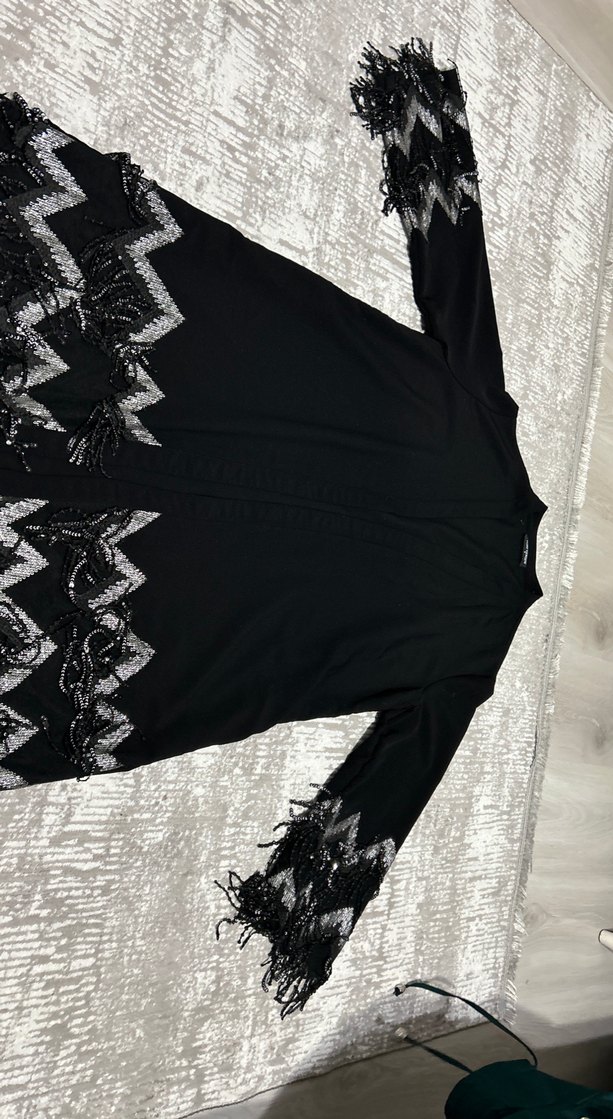 Büyük beden abiye tunik - Görsel 4