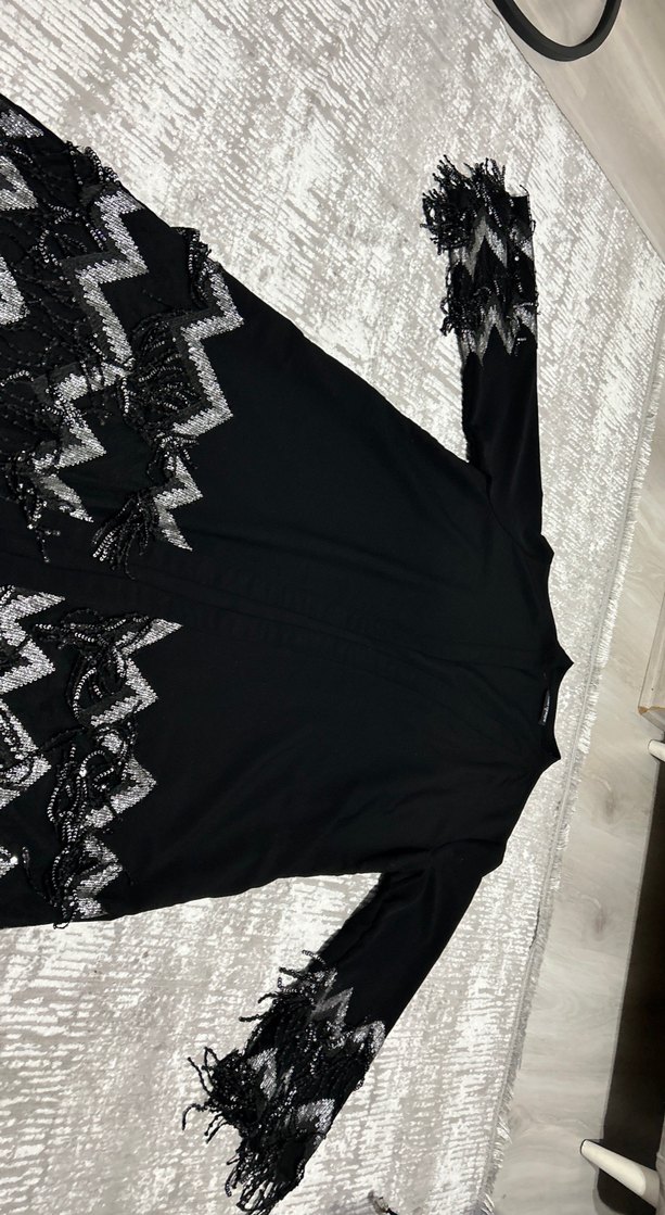 Büyük beden abiye tunik - Görsel 2