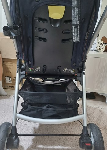 mamas papas marka Gri ve Lacivert Bebek Arabası - Görsel 5