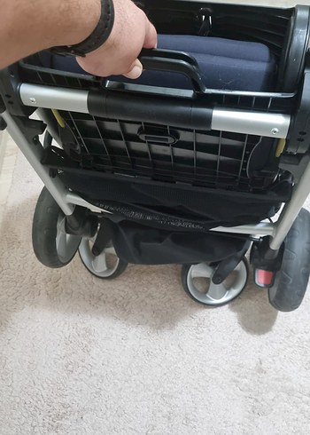 mamas papas marka Gri ve Lacivert Bebek Arabası - Görsel 13