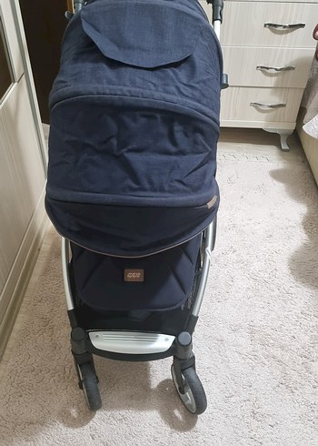 mamas papas marka Gri ve Lacivert Bebek Arabası - Görsel 2