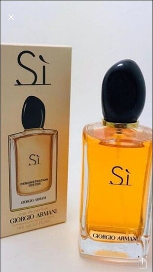 Armani orijinal tester parfüm