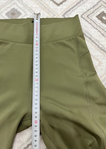 Kadın Haki Renkli  Spor Tayt - Görsel 6