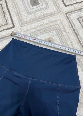 Lacivert Kadın Spor Tayt - Görsel 3