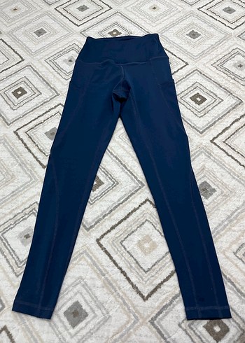 Lacivert Kadın Spor Tayt - Görsel 6