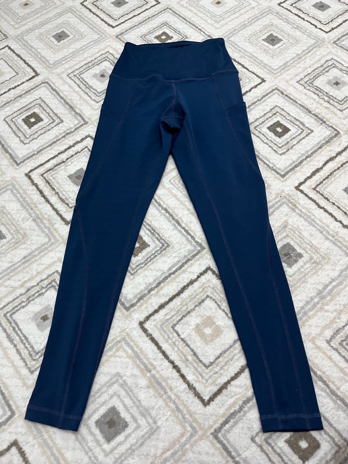 Lacivert Kadın Spor Tayt - Görsel 5